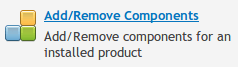 plesk 12 - add / remove components