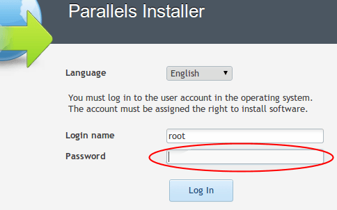 plesk 12 plesk installer root password