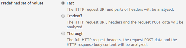plesk 12 - modsecurity - predefined values