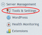 plesk 12 - tools & settings