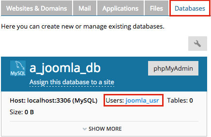 how to update mysql password for database user in plesk